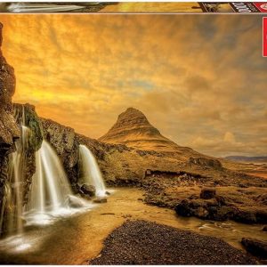 Puzzle Educa 1000 Piezas Cascada Kirkjufellsfoss, Islandia