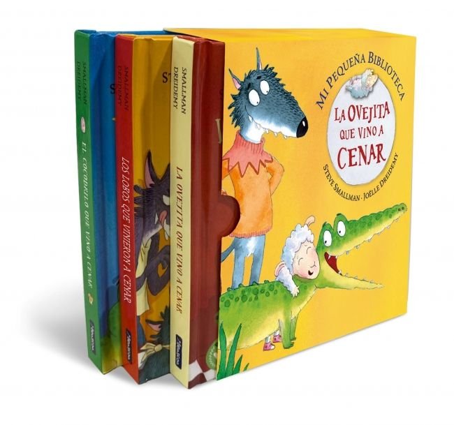 Mi Pequeña Biblioteca: La Ovejita Que Vino A Cenar| Los Lobos Que Vinieron A Cenar | El Cocodrilo Que Vino A Cenar) Dreidemy, Joelle / Smallman, Steve Beascoa