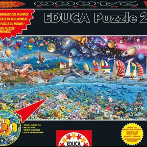 Puzzle Vida 24000 Piezas. Educa